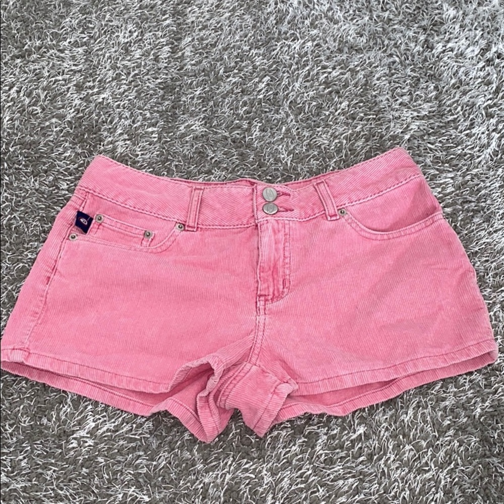 Bongo Pink Corduroy Shorts NWOT